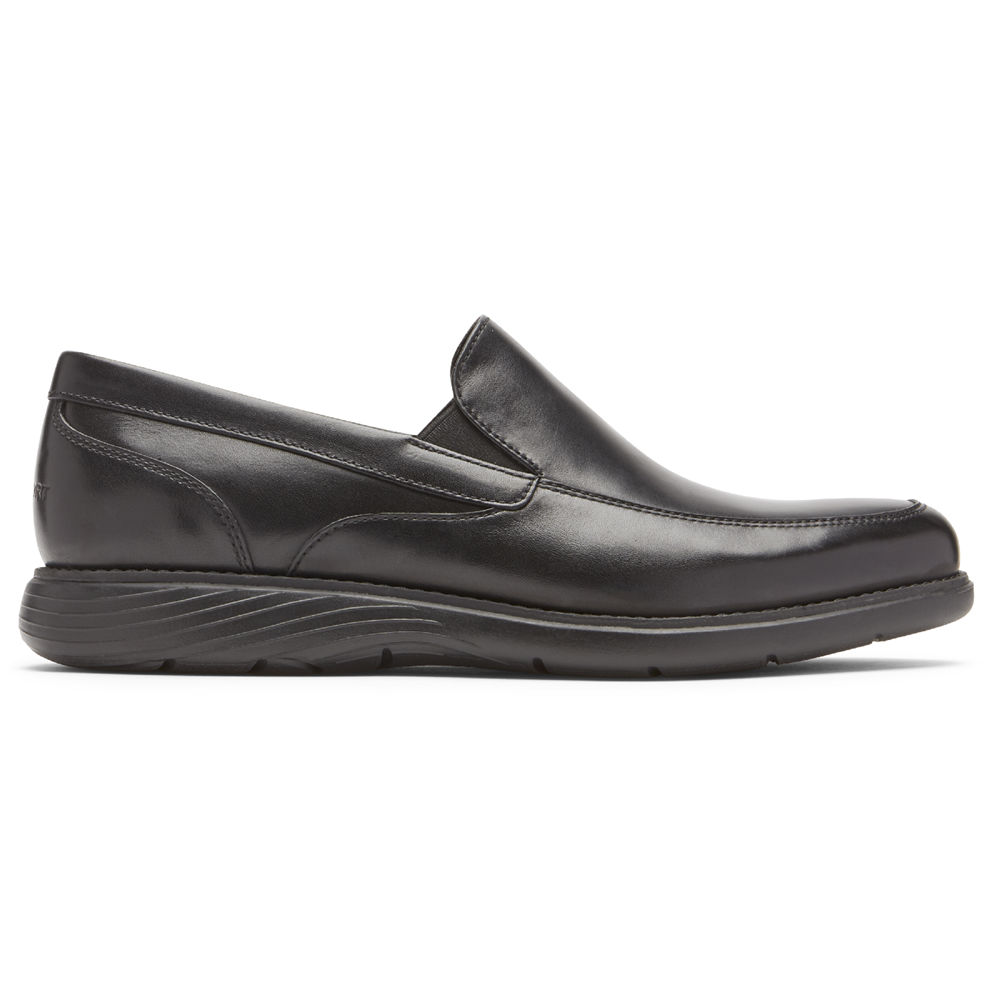 Rockport Singapore Mens Loafers - Garett Venetian Black - HY6975018